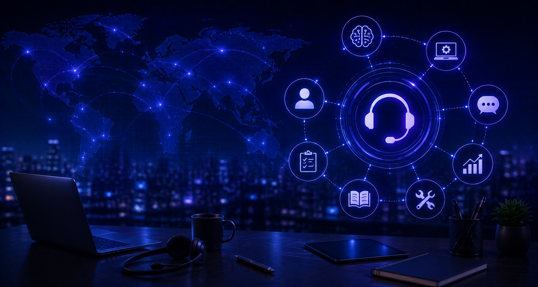 AI for Product Support & Implementation visual